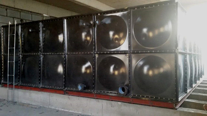 搪瓷鋼板水箱的安裝