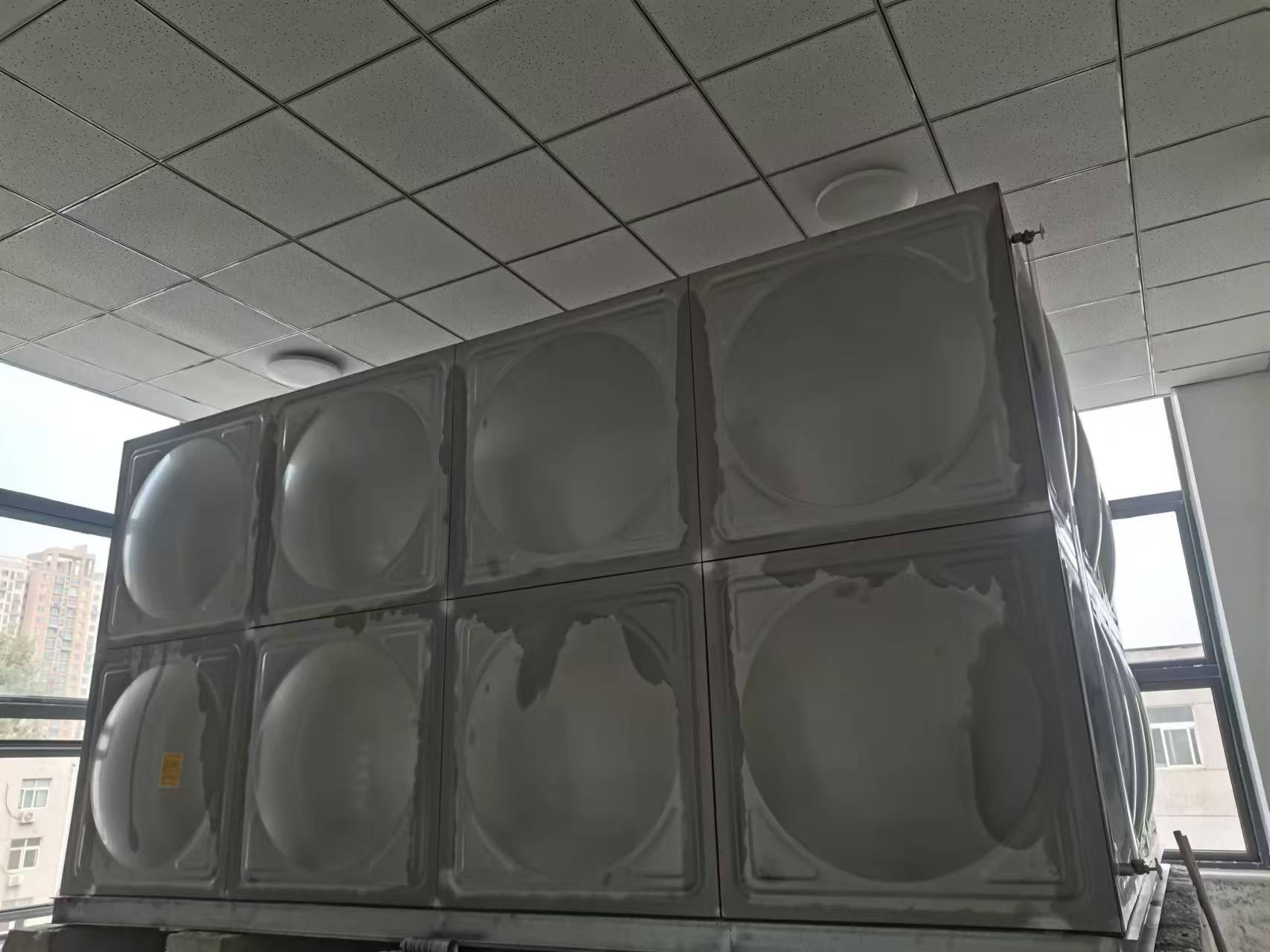 濟南24立方不銹鋼水箱