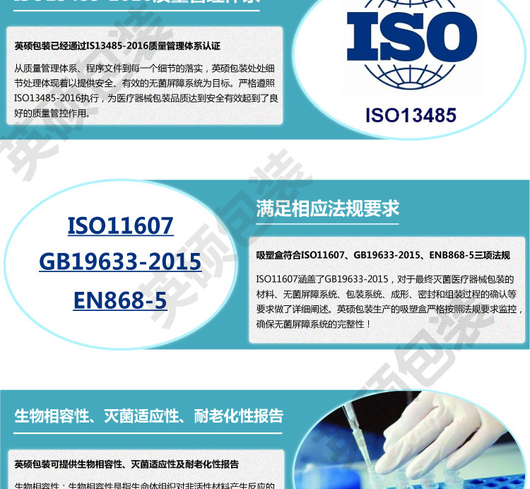 醫(yī)療器械無菌吸塑包裝盒定制圖片6